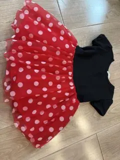 ミニーちゃん風　ワンピース