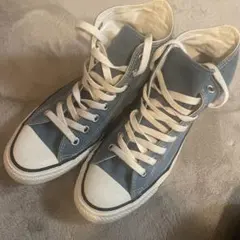 【CONVERSE ALL STAR】 ハイカット スニーカー　ブルー25.5