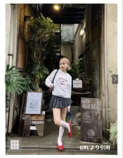 チェーンステッチロゴロンT
