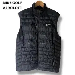 Nike Golf メンズ 中綿ベスト AEROLOFT XLブラック