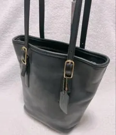 希少 オールドコーチ OLD COACH トートバッグ 9803 黒