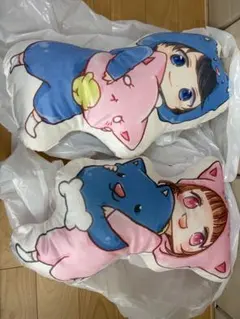 ちろぴの ダイカットクッション 約60cm新品未開封品 PINO ちろぴの×ラウンドワン ピンになっちゃったダイカットクッション 単品