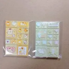Sanrio サンリオキャラクターズ　トレーディングミニタイルシール　2個セット