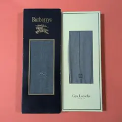 Burberrys Guy Laroche 靴下 2足セット グレー バーバリーのサムネイル