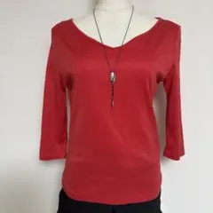 ✿ Ralph Lauren コーラルカラー ニットトップス Mサイズ ✿