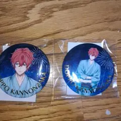 ヒプマイ オンラインくじ 観音坂独歩 缶バッジセット