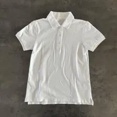 UNIQLO ユニクロ ストレッチカノコポロシャツ(半袖) 白