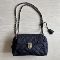 プラダ PRADA ショルダーバッグ バッグ ナイロン レディース ネイビー