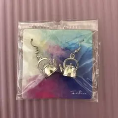 【新品・未開封】やかん ピアス フックタイプ 面白 ユニーク アクセサリー