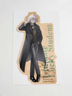 ダンガンロンパ　ダイカットステッカー　狛枝 凪斗　ダイソー　探偵服