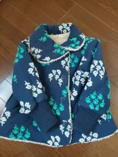 Seraph 花柄ボアコート 120