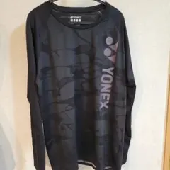 YONEX ブラック ロングTシャツ Lサイズ