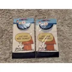 スヌーピー　ベビー　赤ちゃん　食事用エプロン　エプロン