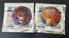 鬼滅の刃　無限城編　ホログラム缶バッジ　我妻善逸　獪岳