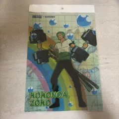 ワンピース ロロノア・ゾロ サントリー限定クリアファイル