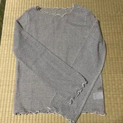 ライトオン シースルー カットソー ボーダー