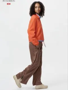 JW ANDERSON×UNIQLO トラックパンツ　ブラウンMサイズ