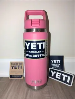 【希少商品】YETI Rambler 26oz ボトル 水筒 ピンク 大谷翔平 2026年最新】大谷翔平YETIの人気アイテム - メルカリ