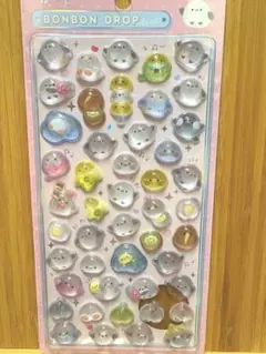 【国内正規品】ボンボンドロップシール　イオン限定　ばーど　シマエナガ　とり
