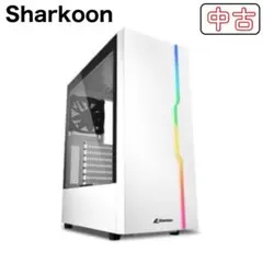 【中古】Sharkoon製 ATX PCケース(ホワイト)