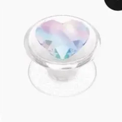 popsockets 3Dアイスオーラハートポップグリップ