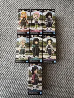 鬼滅　ワーコレ　柱7人セット