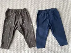 UNIQLO ベビー用レギンス 80cm 2点セット