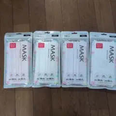 キラキラレース不織布マスク 7枚入 4セット