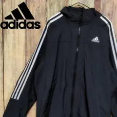 adidas アディダス フード付きウーブンジャケットL 68 53 83