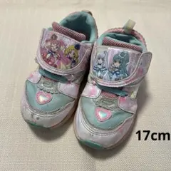 わんだふるぷりきゅあ スニーカー 17cm 子供靴 ピンク プリキュアのサムネイル