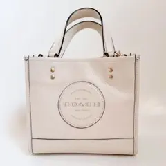 デンプシー キャリーオール ウィズ パッチ2WAYバッグ アイボリーC2004