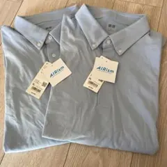 UNIQLO エアリズム　カノコポロチャツ　半袖　2枚セット