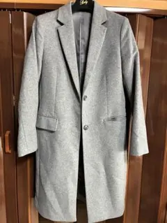 グレー チェスターコート S