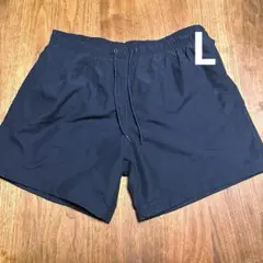 【未使用品】H&M ネイビースポーツショーツ　サイズLのサムネイル