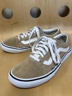 人気‼️VANSオールドスクールベージュサイズ24.5送料込み^^