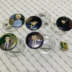 名探偵コナン USJ 缶バッジ コレクタブル 探偵バッジ 少年探偵団