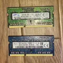 PC3L-12800S 4GB 2枚 8GB DDR3L-1600 メモリーのサムネイル