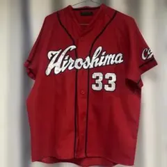 広島東洋カープ 菊池涼介#33ハイクオリティビジターユニフォーム 【M】のサムネイル