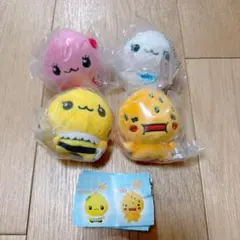 しずくちゃん ふわふわぬいぐるみ ガチャ 4点セット