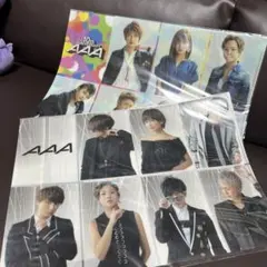 AAA クリアファイル２枚セット