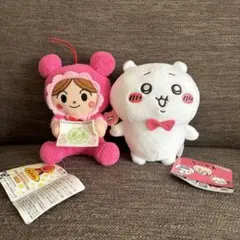 【タグ付き】ちいかわ あかちゃんまん ぬいぐるみ2個セット