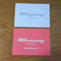 2冊セット　 機動戦士Gundam　ジークアクス　ガンダム　映画　入場特典