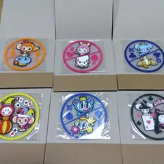 ナルミヤキャラクターズ クリアラバーコースターセット