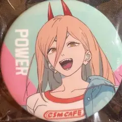 チェンソーマン カフェ BIG缶バッジ 公式正規品 限定品 パワー