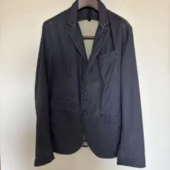 メンズジャケット　AQUARAMA テーラードジャケット 44 ネイビー