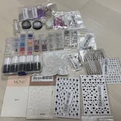 匿名配送 ネイル シール パーツ テープ セット - メルカリ