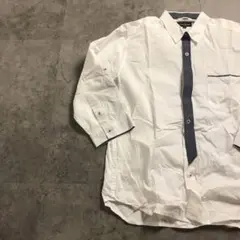 ★MDYD6273 Candy Fantasy 5分袖 シャツ ドット 白 M