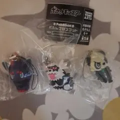 ポケモン ぺたんこマスコット ヤンチャム ゾロア ジグザグマ セット