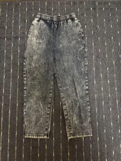 GU グレー デニムパンツ 150センチ