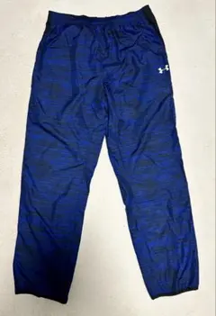 アンダーアーマー XXL トレーニングパンツ ブルー 裾ジップ 軽量のサムネイル
